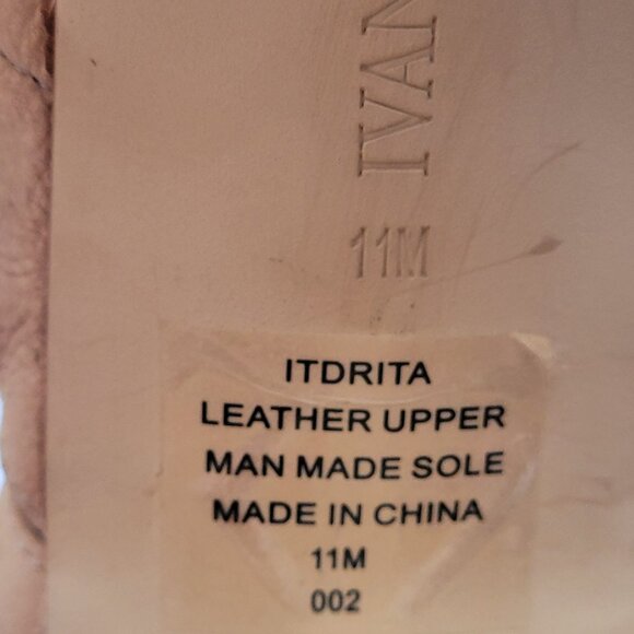 Ivanka Trump Nude Soft Leather Cutout Strappy Heels – 11M (runs large) - Picture 10 of 10